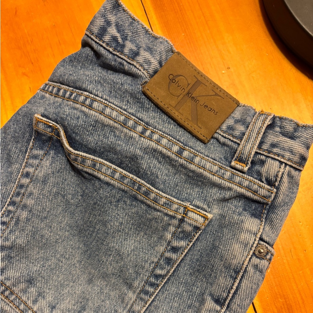 Calvin Klein jeans straight leg, mid rise